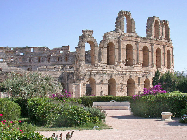 L'amphithéâtre romain d'El Jem (Tunisie)