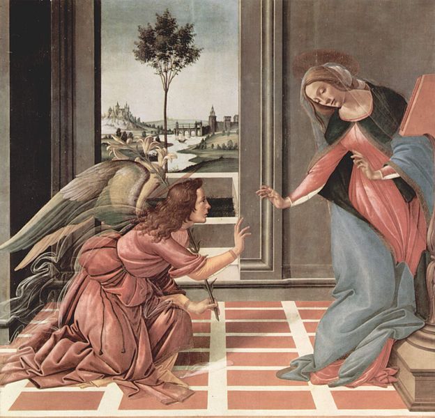 1. Annunciatie 624px-Sandro_Botticelli_080