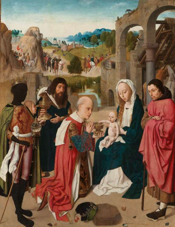 De aanbidding der koningen, Geertgen tot Sint Jans (1480)