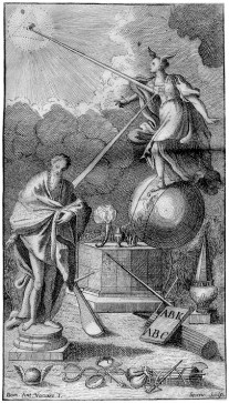 Titelpagina van de 1730 en 1744 edities van Vico's La Scienza Nuova