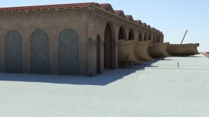 Reconstructie Portus