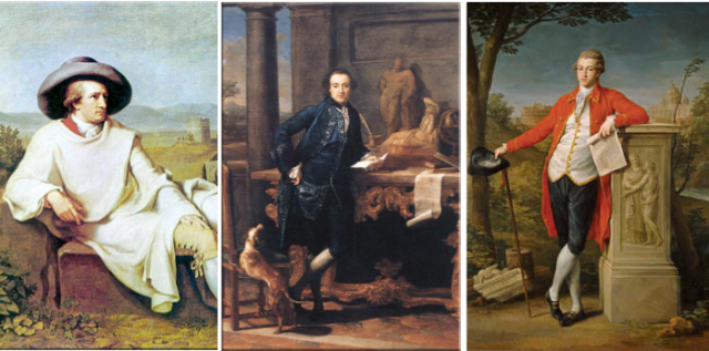 'Grand Touristen': Goethe, Lord Pompeo Batoni en de Baron van Dunstonville