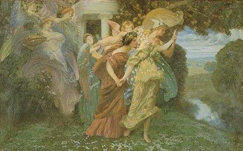 Henry Siddons Mowbray, The Marriage of Persephone (1895)