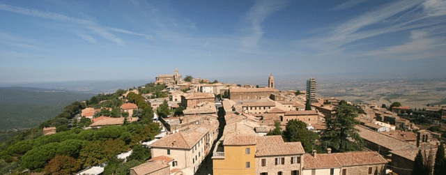 Montalcino, Toscane