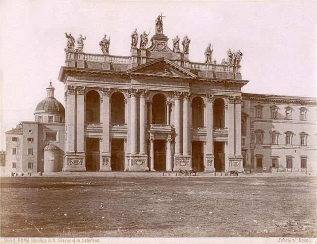 Brogi, Giacomo (1822-1881), Basilica di San Giovanni in Laterano (Foto: Wikimedia)