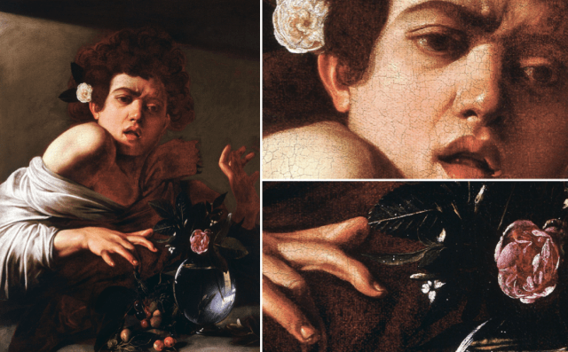 Een-Jongen-gebeten-door-een-hagedis-Caravaggio