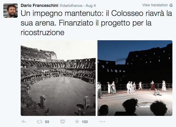 Dario-Franceschini-tweet